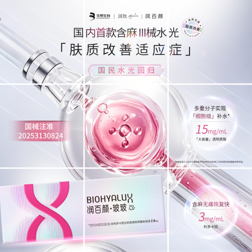 《cell》科学验证透明质酸抗衰新发现！华熙生物润百颜·玻玻获批上市！